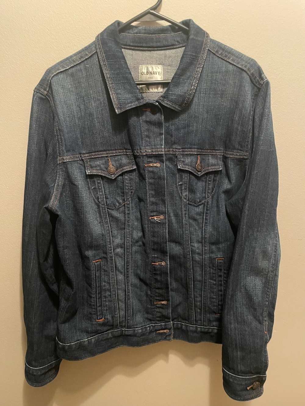 Old Navy Dark Wash Denim Jacket XXL